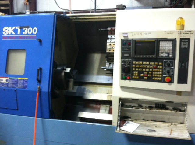 MIC-ALL's machine shop is equipped with a KIA SKT 300 CNC lathe