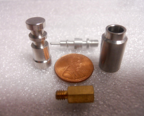 MIC-ALL's machine shop makes small precision parts