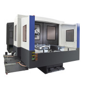 MIC-ALL's machine shop is equipped with a CNC Horizontal Turning Machine