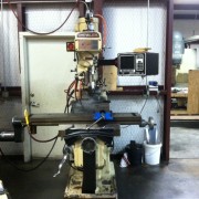 MIC-ALL's machine shop is equipped with a Chevalier knee mill