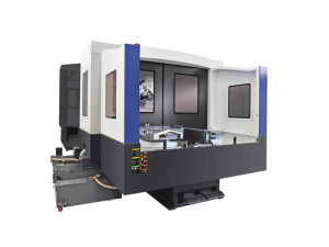 MIC-ALL's machine shop is equipped with a CNC Horizontal Turning Machine